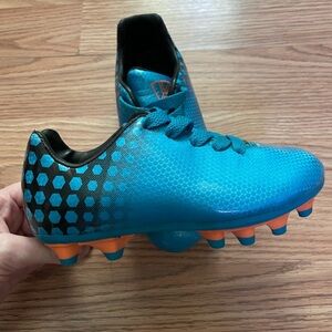 Little Kids Blue Soccer Cleats
